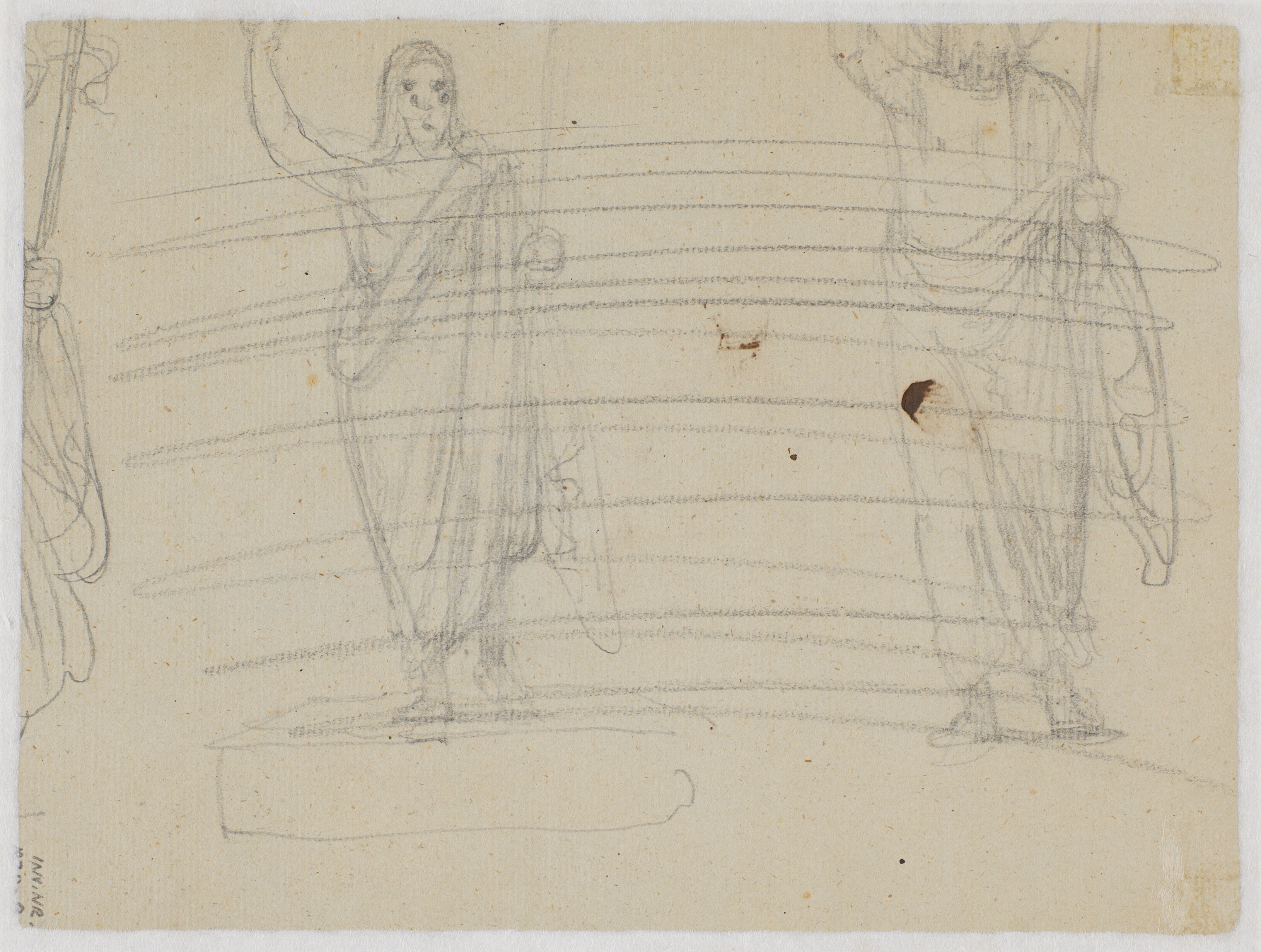 Tre skitser af den opstandne Kristus